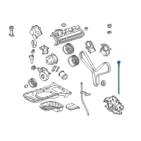 OEM 2004 Lexus GX470 Gage Sub-Assy, Oil Level Diagram - 15301-50120