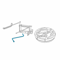 OEM 2018 BMW 530e Crank For Wheel Bolt With Width A/F 17 Diagram - 71-12-6-788-617