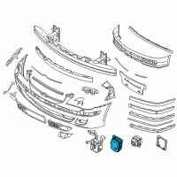 OEM BMW 550i Acc-Sensor 2 Diagram - 66-31-6-779-874