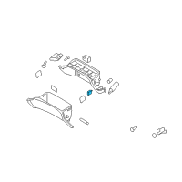 OEM 2005 Kia Spectra5 Switch Assembly-Glove Box Diagram - 9351021000