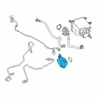 OEM BMW M5 Vacuum Pump Diagram - 11-66-8-634-120