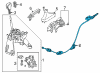 OEM 2022 Honda Civic WIRE, CONTROL Diagram - 54315-T21-A81
