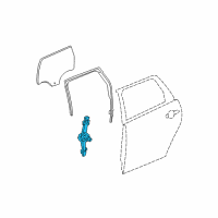 OEM 2007 Chevrolet Malibu Regulator Diagram - 25797228