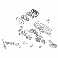 OEM Hyundai Veracruz Bulb Assembly Diagram - 94369-3J000