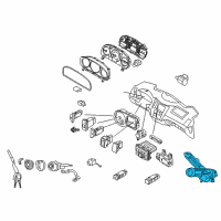 OEM Hyundai Lock Assembly-Steering & Ignition Diagram - 81900-3J000