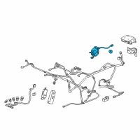 OEM 2016 Honda CR-Z Reel Assembly-, Cable Diagram - 77900-TR0-A22