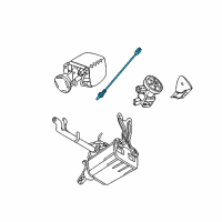 OEM 2001 Chrysler PT Cruiser Oxygen Sensor Diagram - 5033758AA