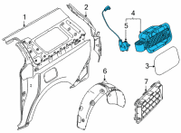 OEM Kia Carnival HOUSING-FUEL FILLER Diagram - 81595R0000