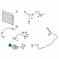 OEM Chevrolet Captiva Sport Clutch & Pulley Diagram - 20918599