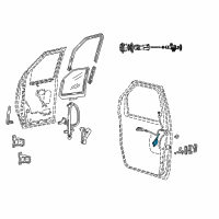 OEM 1999 Ford E-250 Econoline Actuator Diagram - F7UZ-15218A42-A