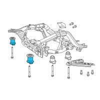 OEM 2016 Dodge Durango BUSHING-Cradle Diagram - 52124754AC