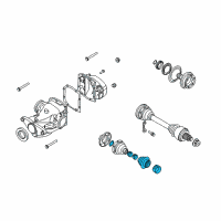 OEM 2004 BMW 760i Repair Kit Bellows, Exterior Diagram - 33-20-7-571-962