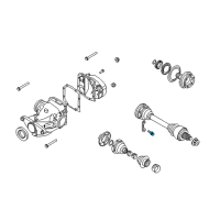 OEM BMW Torx Screw With Ribs Diagram - 33-21-7-571-990