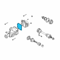 OEM BMW 760Li Gasket Asbestos Free Diagram - 33-11-7-536-253