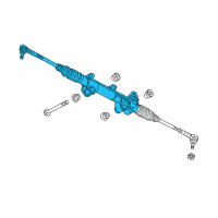 OEM Dodge Ram 1500 Gear-Rack And Pinion Diagram - RL085421AC