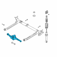 OEM Nissan Link Complete-Lateral Diagram - 55130-4Z001