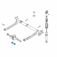 OEM 2001 Nissan Sentra Rod Complete-Control Diagram - 55120-4Z000