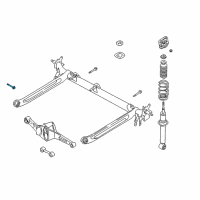 OEM 2002 Nissan Sentra Bolt Diagram - 55222-4M40A