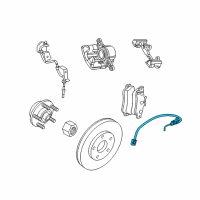 OEM 2006 Dodge Stratus Line-Brake Diagram - 4779164AA