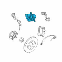 OEM 2003 Dodge Stratus CALIPER-Disc Brake Diagram - 5072551AA