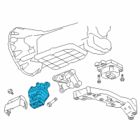 OEM 2005 Dodge Magnum Support-Engine Support Diagram - 4578193AE