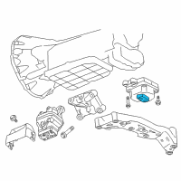 OEM 2008 Dodge Magnum Mount-Transmission Diagram - 4578061AG