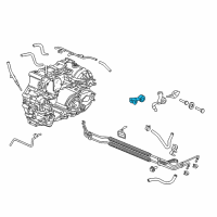 OEM Acura MDX Pipe A (ATF) Diagram - 25910-RDK-010