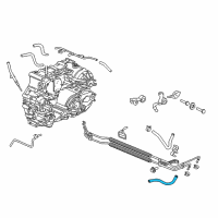 OEM Acura HOSE (300MM) (ATF) Diagram - 25213-P72-305