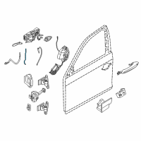 OEM BMW 640i xDrive Left Operating Rod Diagram - 51-21-7-227-735