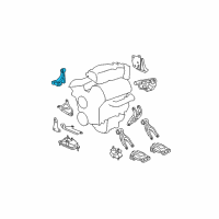 OEM 2004 Buick Rendezvous Brace-Trans Upper Diagram - 12574647