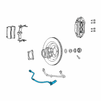 OEM Dodge Viper Tube-Brake Diagram - 5290112AF