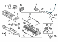 OEM Kia Niro WRG/HRNS-BATT System Diagram - 37539G5200