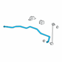 OEM 2007 Acura RDX Spring, Front Stabilizer Diagram - 51300-STK-A01