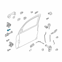 OEM Mercury Mariner Check Arm Bolt Diagram - -W709072-S438