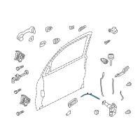 OEM 2012 Ford Escape Cable Diagram - 8L8Z-78221A00-A