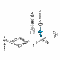 OEM Buick Terraza Strut Diagram - 88965456