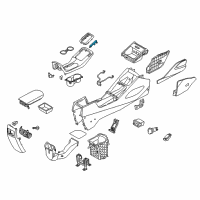 OEM Kia Forte5 Indicator Assembly-Shift Diagram - 84656A7000WK