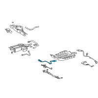 OEM Toyota Highlander Front Oxygen Sensor Diagram - 89467-48080