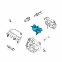 OEM Saturn Housing, Steering Column Diagram - 93181315