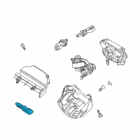 OEM 2009 Saturn Astra Ignition Cylinder Diagram - 19180238