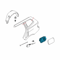OEM 2005 BMW X3 Cover Pot Diagram - 51-17-3-438-033
