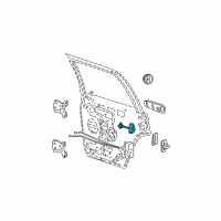 OEM Jeep Liberty Check-Rear Door Diagram - 55177036AC