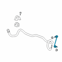 OEM 2020 Cadillac XT4 Stabilizer Link Diagram - 84557837