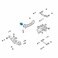 OEM Hyundai Bush-RR Trailing Arm, LH Diagram - 55274-S1000