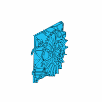 OEM 2020 Ram 1500 Classic Fan-Radiator Cooling Diagram - 52014772AF