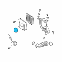 OEM 2007 Cadillac STS Gasket, Mass Airflow Sensor Diagram - 15147461