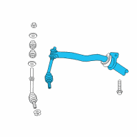 OEM Ram Bar-Front Diagram - 68137191AB