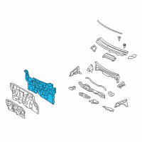 OEM Toyota Yaris Insulator Diagram - 55210-52230