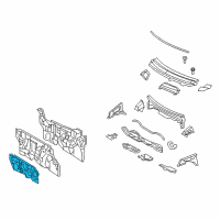 OEM Scion xD Insulator Diagram - 55223-52110