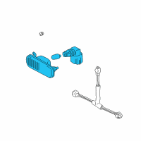 OEM 2002 Lexus IS300 Lamp Assy, Rear Side Marker, RH Diagram - 81750-48010